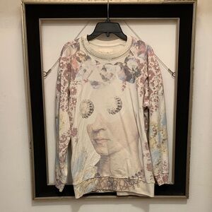 Floral Graphic Long Sleeve Top